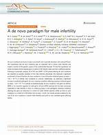 A De Novo Paradigm for Male Infertility - ePrints