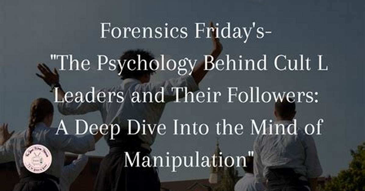 A Deep Dive into the Cult Leader's Psyche