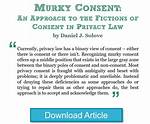 A Discussion of Privacy and Consent