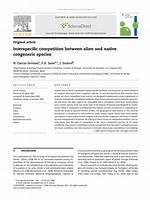 Alien Species and Interspecific Competition: Effects of Introduced Eastern Grey Squirrels on Red Squirrel Population Dynamics - ePrints
