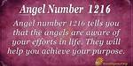 Angel Number 1216 Meaning ·