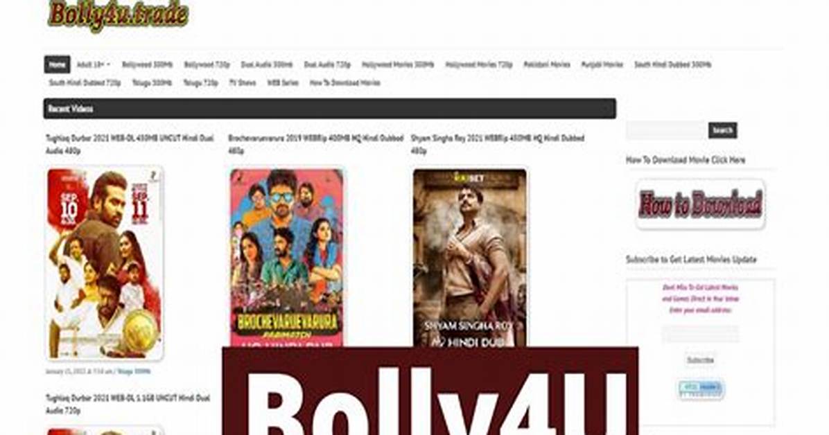 Bolly4U. in Org: Your Gateway to Bollywood Entertainment