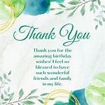 Celebrating Life: a Heartfelt Thanks for Wishing Birthday