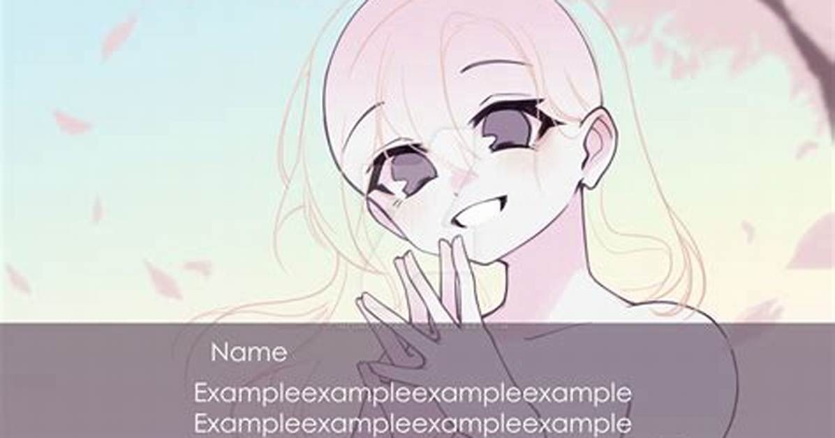 Custom Ych Base Female Drawing Made Easy