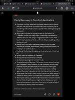 Discoveries for a Comforting Recovery