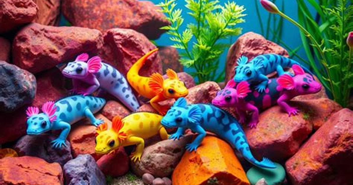 Exploring the Vibrant World of Axolotl Colors