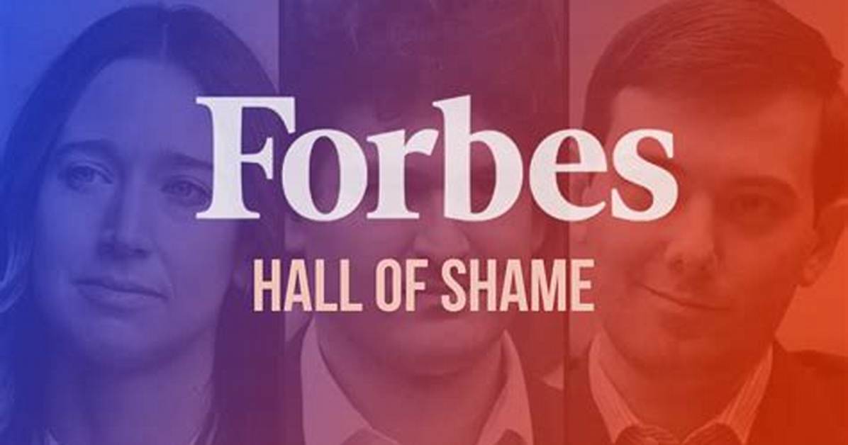 Forbes Built a Hall of Shame for All the Questionable People on Its 30 Under 30 Lists