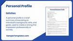 From Profile to Personal Life
