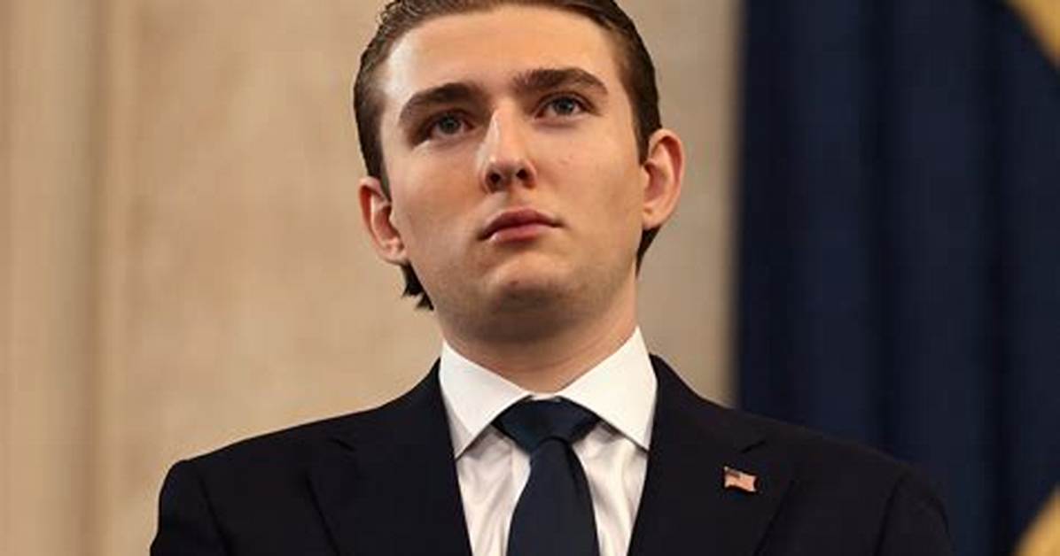 Get a Glimpse: Barron Trump's Class of 2020 Graduation Picture Revealed