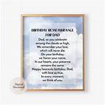 Honoring Memories: a Prayer for the Birthday of a Deceased Father