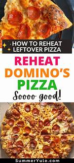 How to Reheat Domino's Pizza