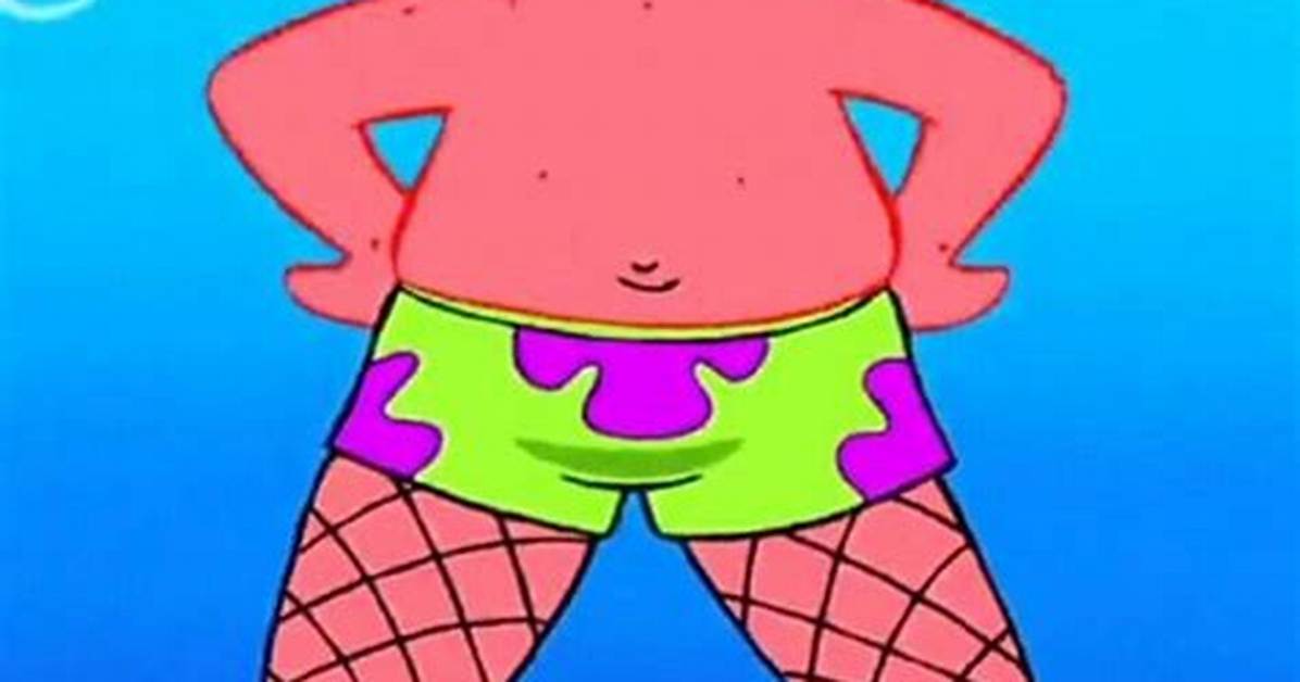 How to Rock Patrick Star in Fishnet Tights