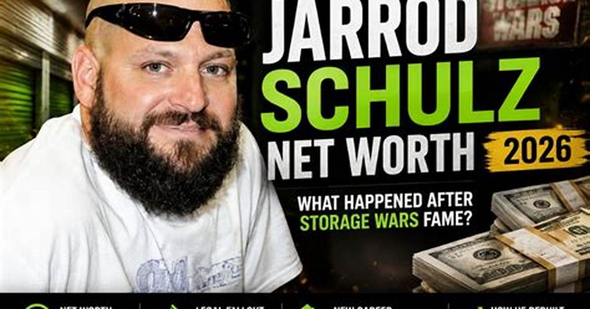 Jarrod Schulz Net Worth: an in-Depth Analysis of His Wealth and Success
