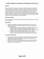 Legacy, Impact, and Cultural Significance