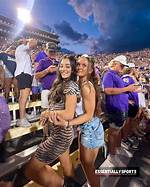 Lsu Gymnast Elena Arenas and Savannah Schoenherr Step up Their Game Day Stylewith Latest Gear |