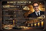 Robert Downey Jr.'s Net Worth Unveiled