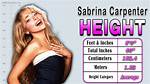 Sabrina Carpenter's Height: Uncovering the Mystery
