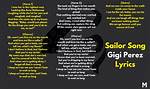 Sailor Song Lyrics by Gigi Perez: a Deep Dive into the Melodic World