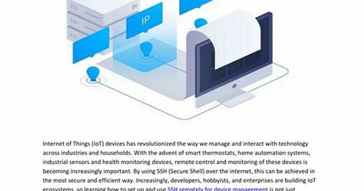 Secure Remote Access for Iot Devices: Ssh & More - [Guide]