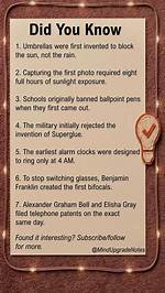Surprising Facts and Untold Truths