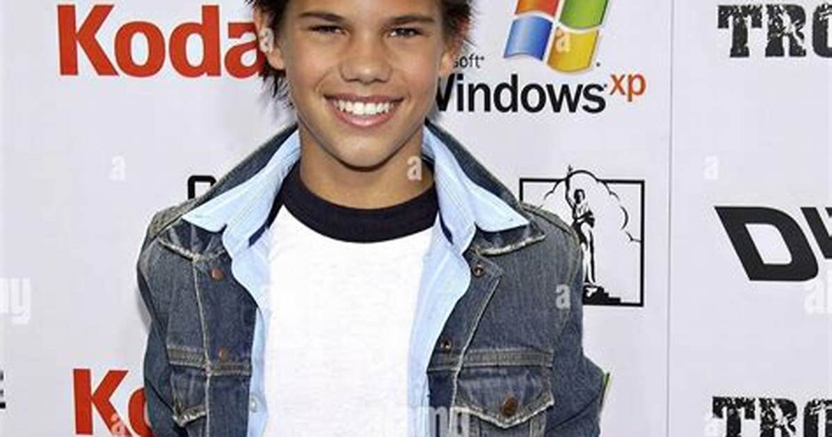 Taylor Lautner in 2005: the Rise of a Young Star