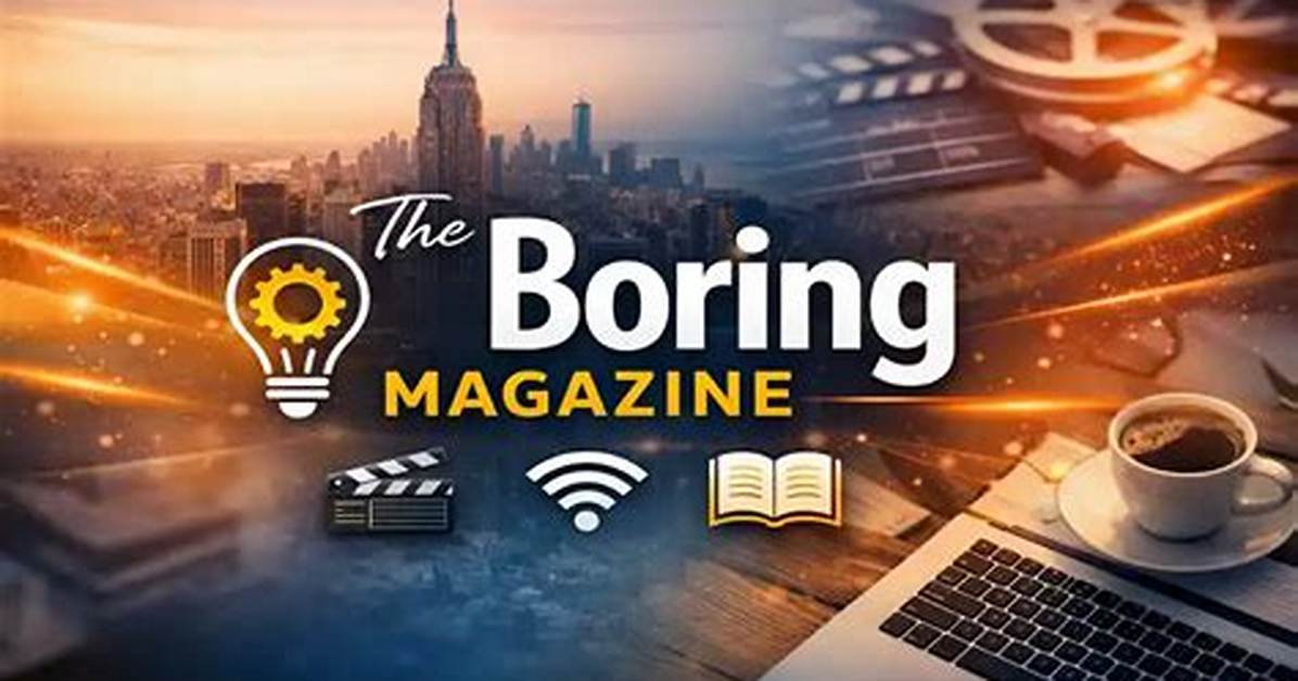 The Ultimate Guide to the Boring Magazine
