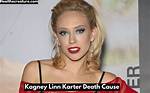 Tragic Fate: Unveiling Kagney Linn Karter's Cause of Death