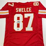 Travis Kelce Signs Custom 'Swelce' Jersey for Kansas City Chiefs Auction Amid Taylor Swift Romance