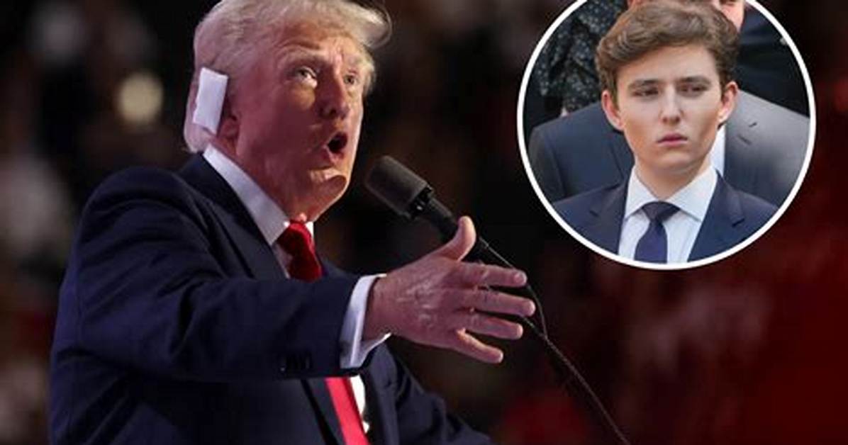 Trump's Shocking Statement About Barron Sparks Controversy