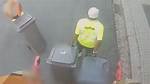 Two Workers Narrowly Escape on Video