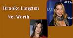 Uncover Brooke Langton's Relationship, Net Worth, and Career Journey