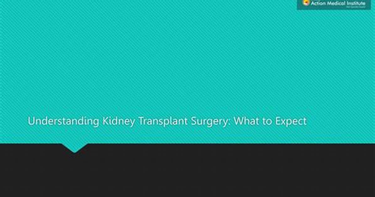 Understanding Kidney Operation Scars: What to Expect