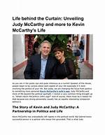 Unveiling the Personal Life of Kevin Mccarthy: Is He Married?