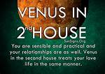 Venus in 2Nd House Meaning: Yearning for the Best Life